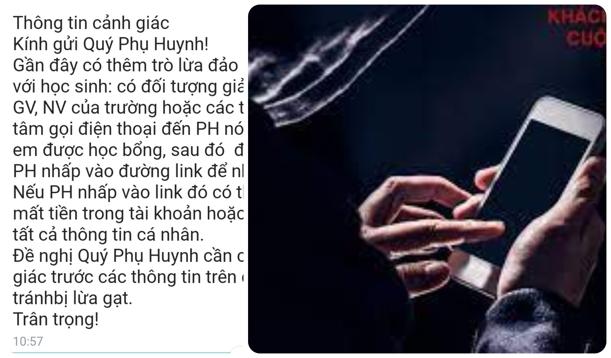 Chi tiết về kẻ lừa đảo